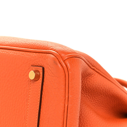 Hermes Togo BIRKIN 35 Orange 10 of 12