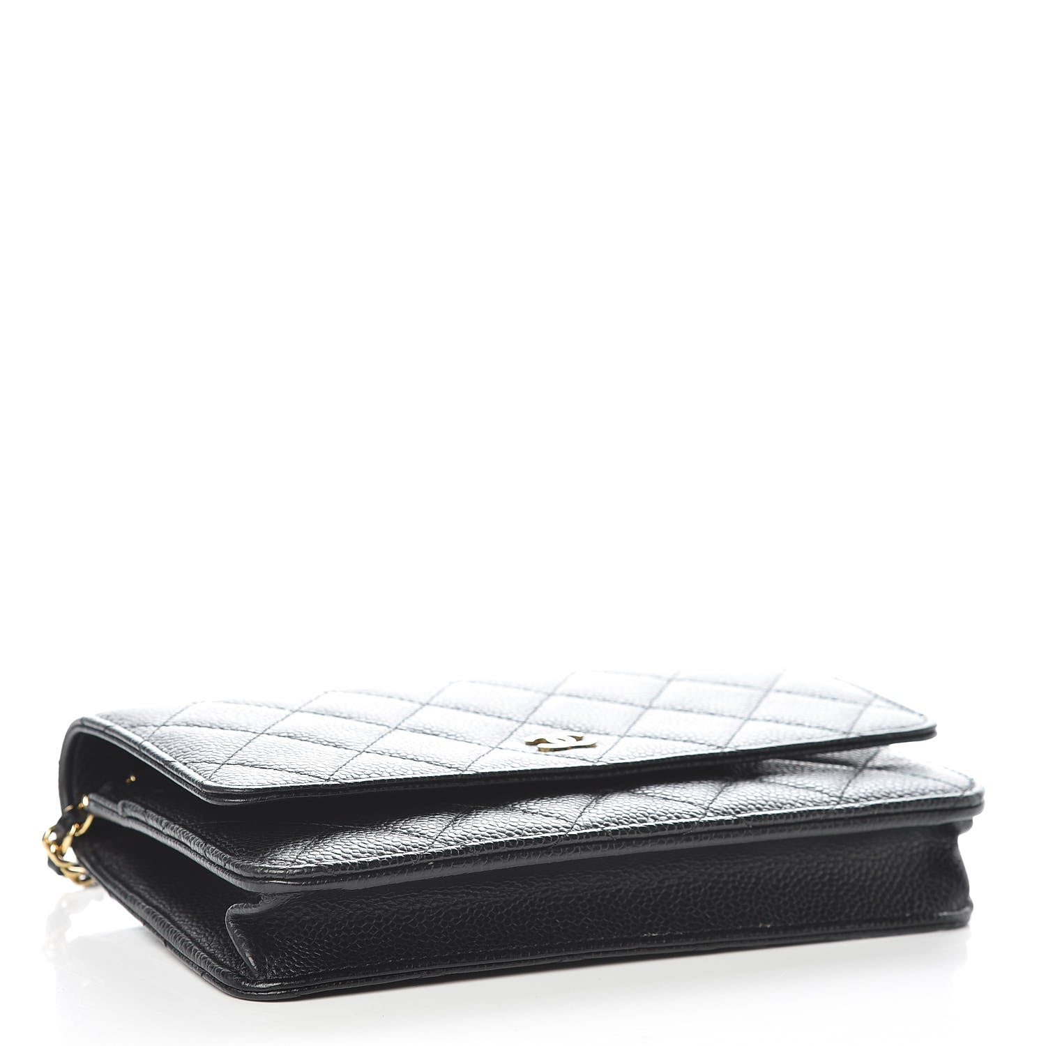 Chanel Caviar Quilted Wallet On Chain WOC Black 4 of 11