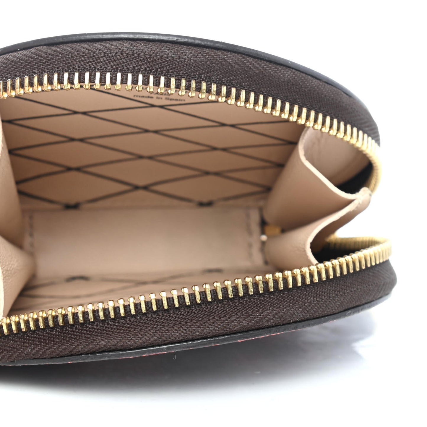 Calfskin Catogram Micro Boite Chapeau Marron