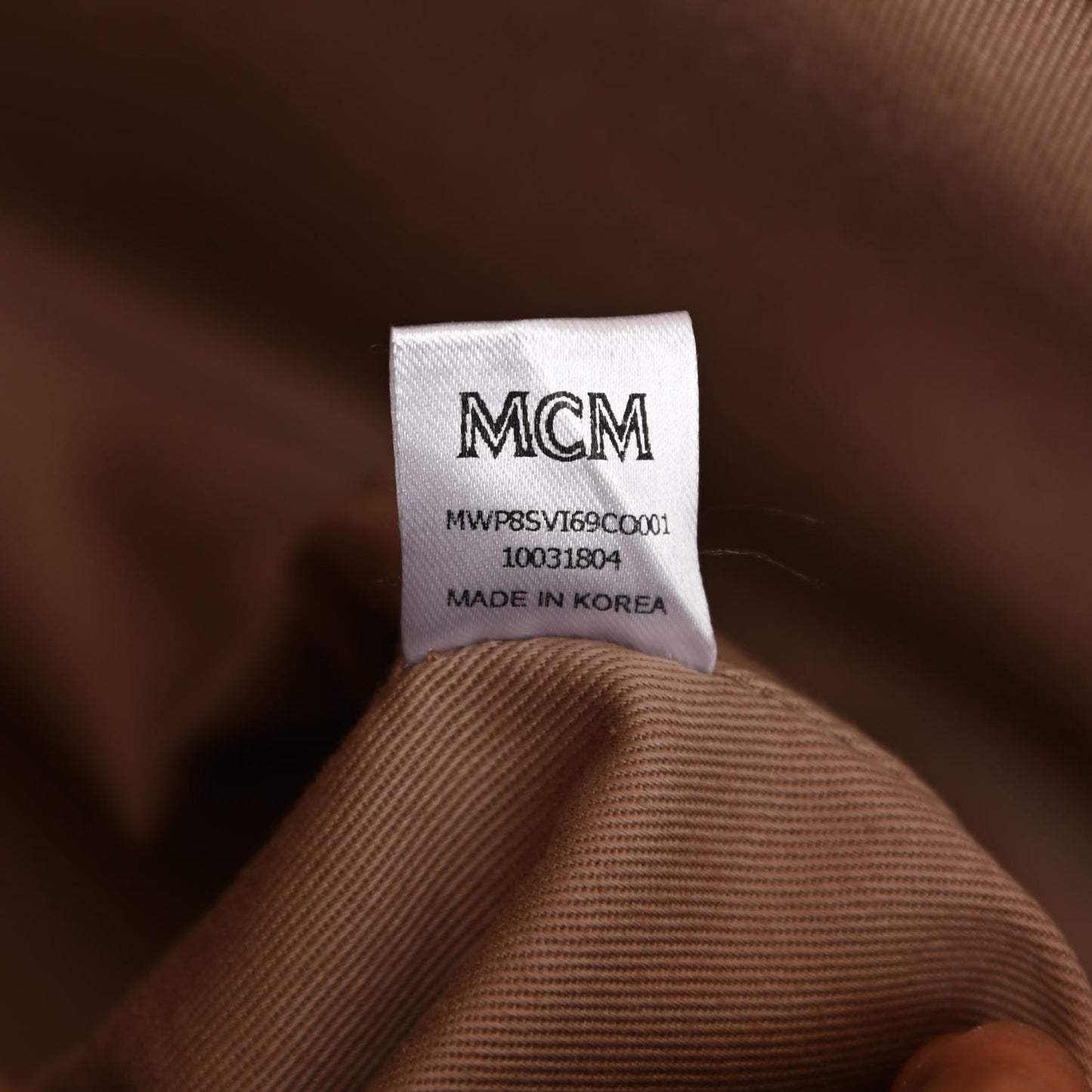 Visetos Medium Anya Essential Victory Patch Shopper Tote Cognac