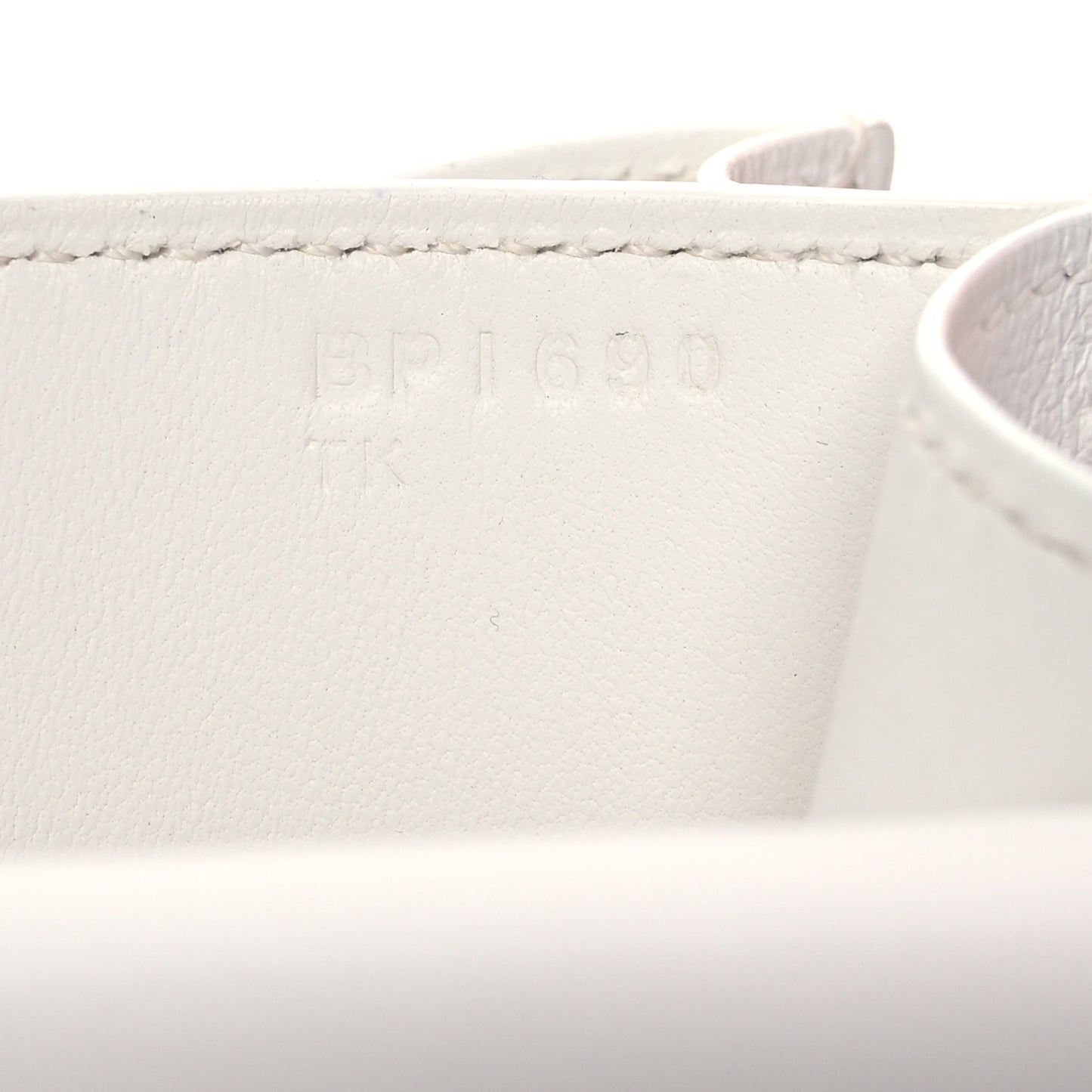 Evercolor Shiny Alligator Constance 18 New White Gris Ciment