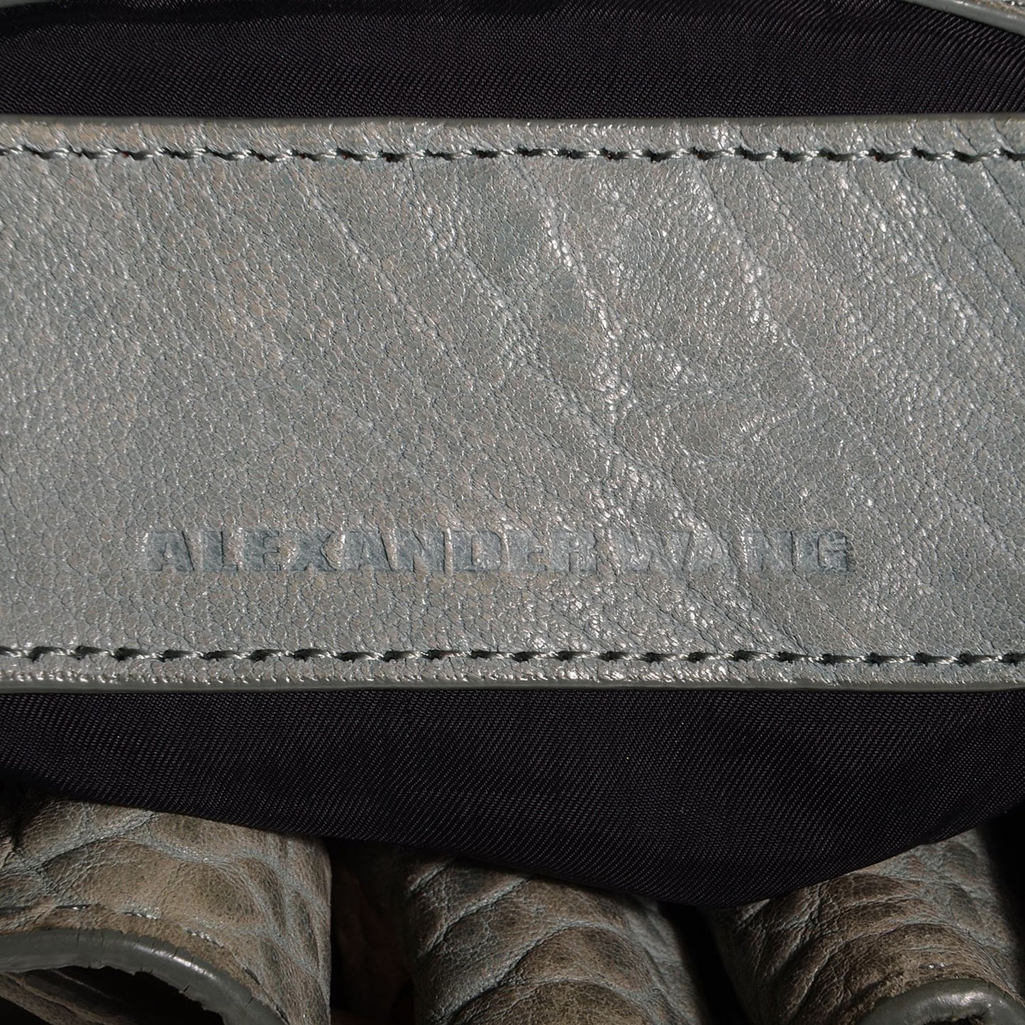 Pebbled Leather Diego Rose Gold Hardware Oasis