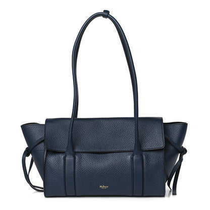 Mulberry Heavy Grain Small Soft Bayswater Satchel Night Sky 1 of 9