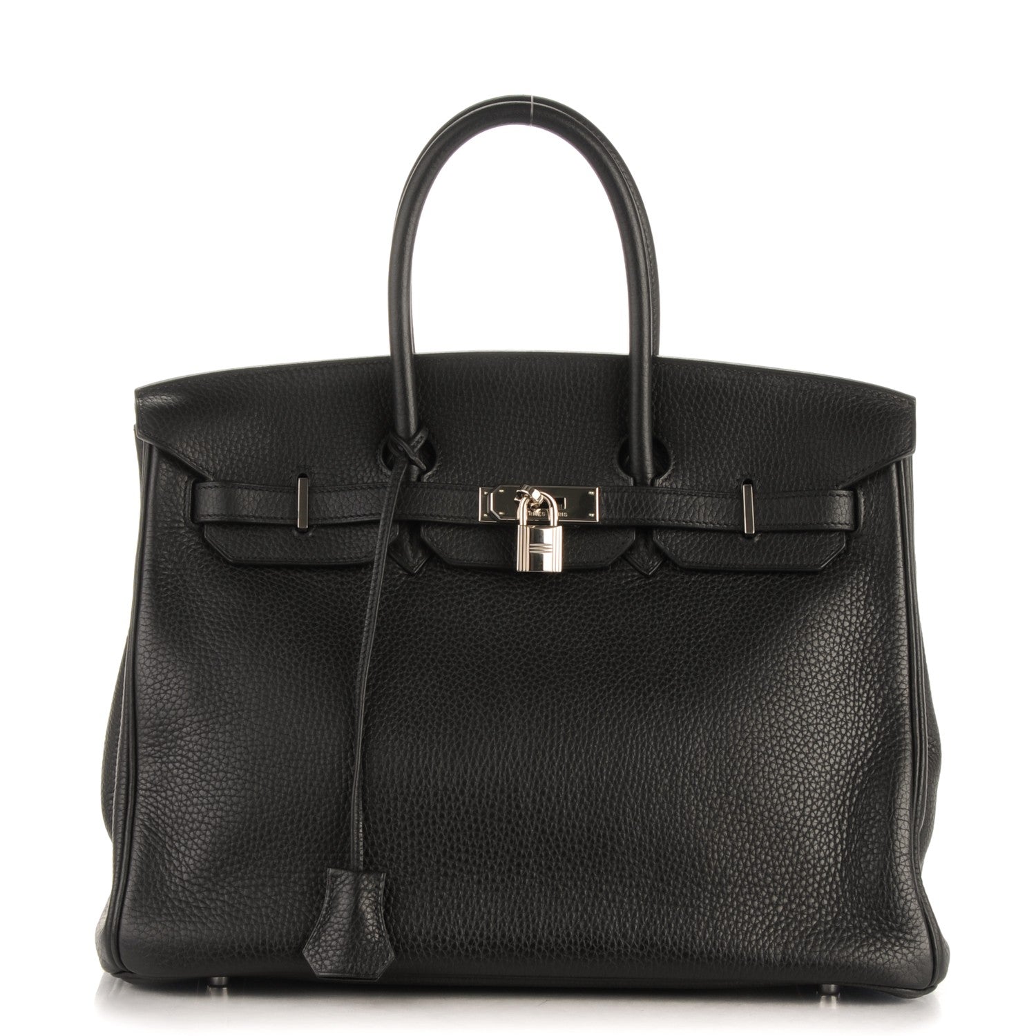 Hermes Taurillon Clemence Birkin 35 Black 1 of 24