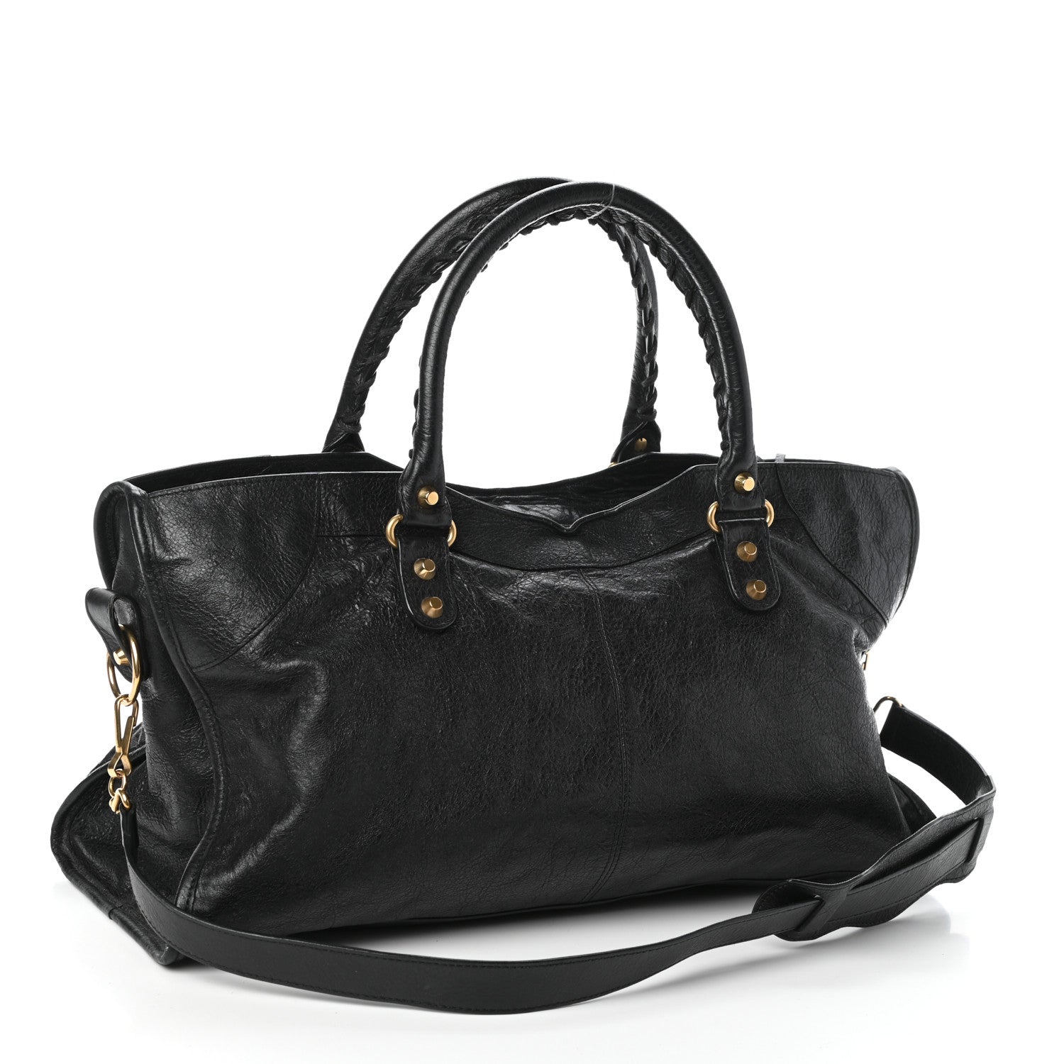 Balenciaga Agneau Classic Gold Hardware Part Time Black 3 of 9