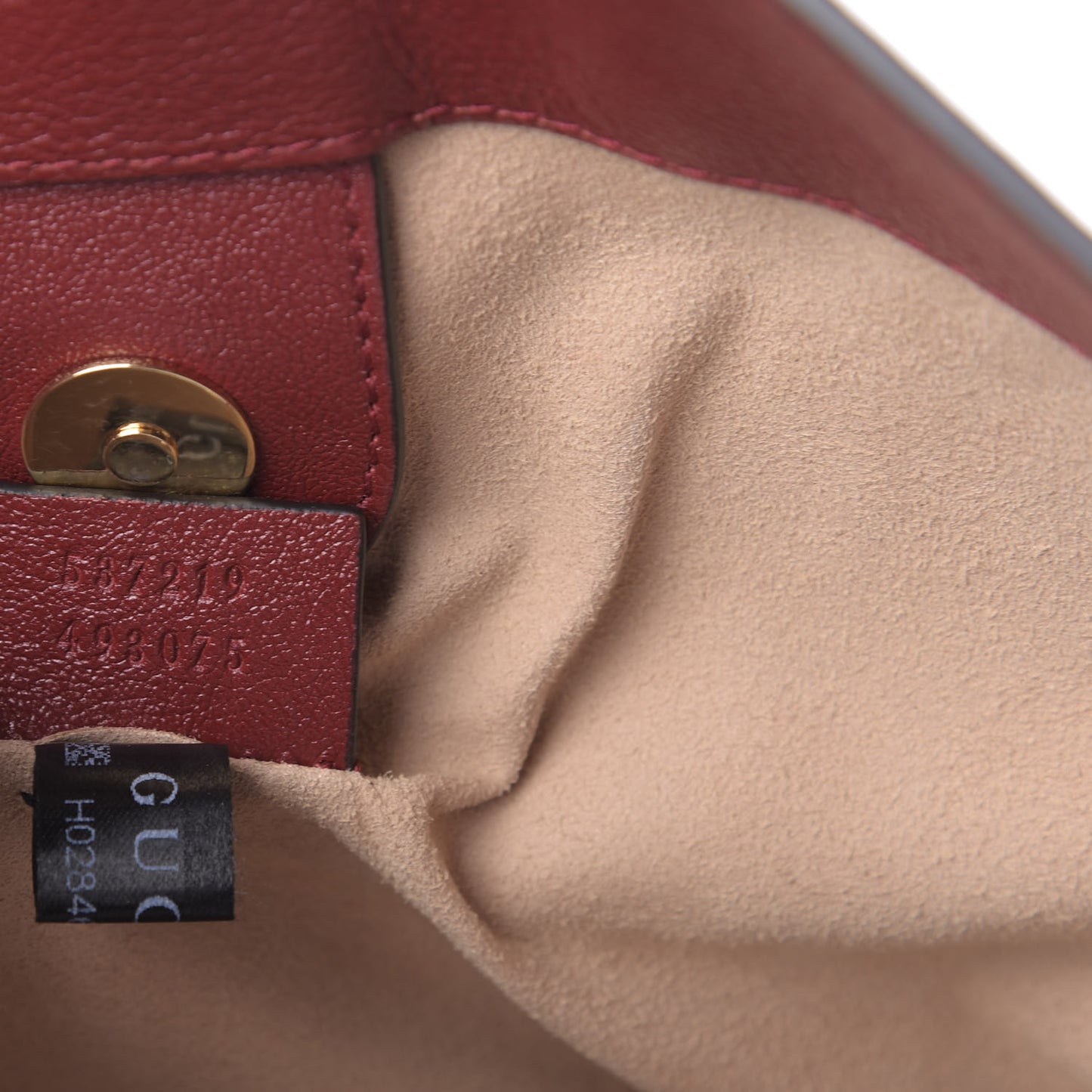 Calfskin Large Rajah Chain Tote Romantic Cherry