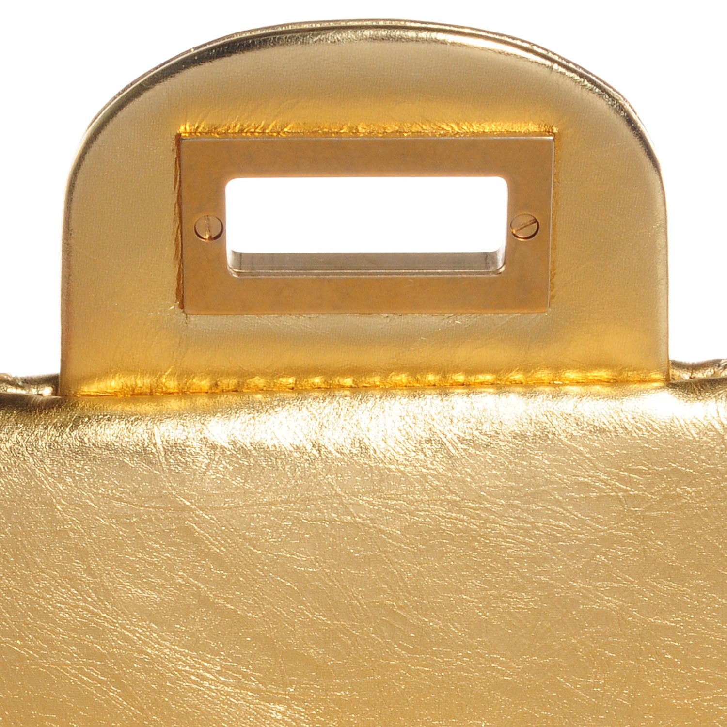 Chanel Metallic Calfskin 2.55 Reissue 227 Flap Gold 6 of 9