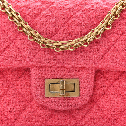Chanel Tweed Quilted 2.55 Reissue Mini Flap Pink 8 of 15