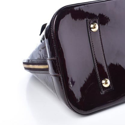 Louis Vuitton Vernis Alma GM Amarante 8 of 9