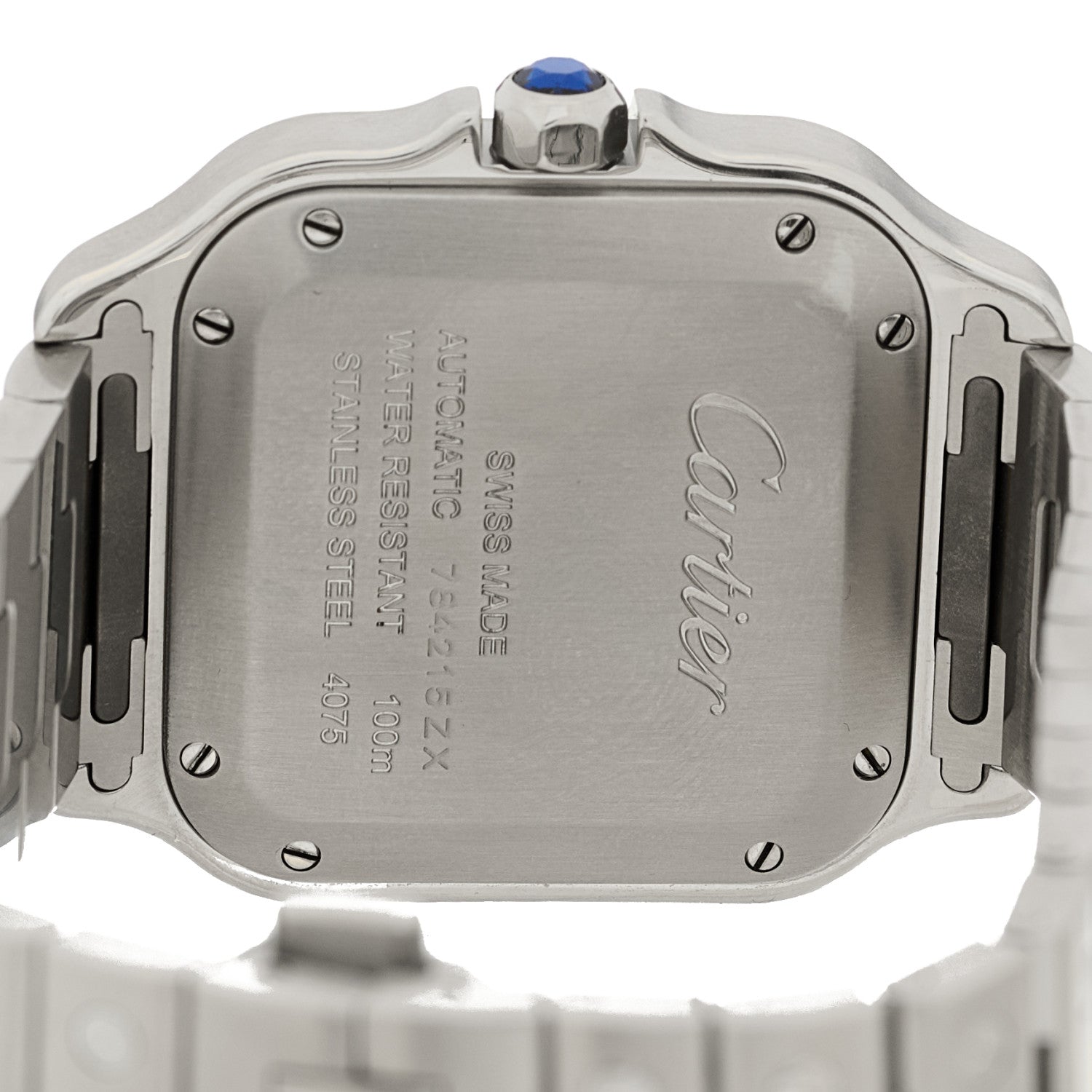 Cartier Stainless Steel 35mm Santos de Cartier Automatic Watch 4 of 4