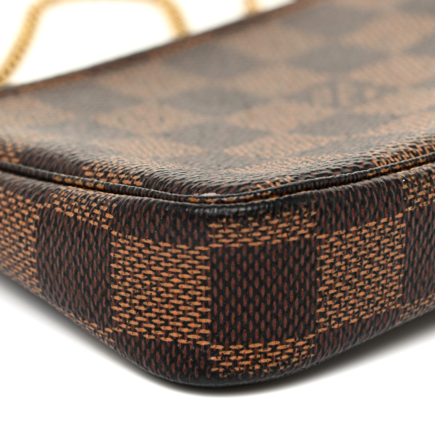 Louis Vuitton Damier Ebene Mini Pochette Accessories 9 of 14