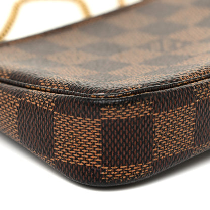 Louis Vuitton Damier Ebene Mini Pochette Accessories 9 of 14