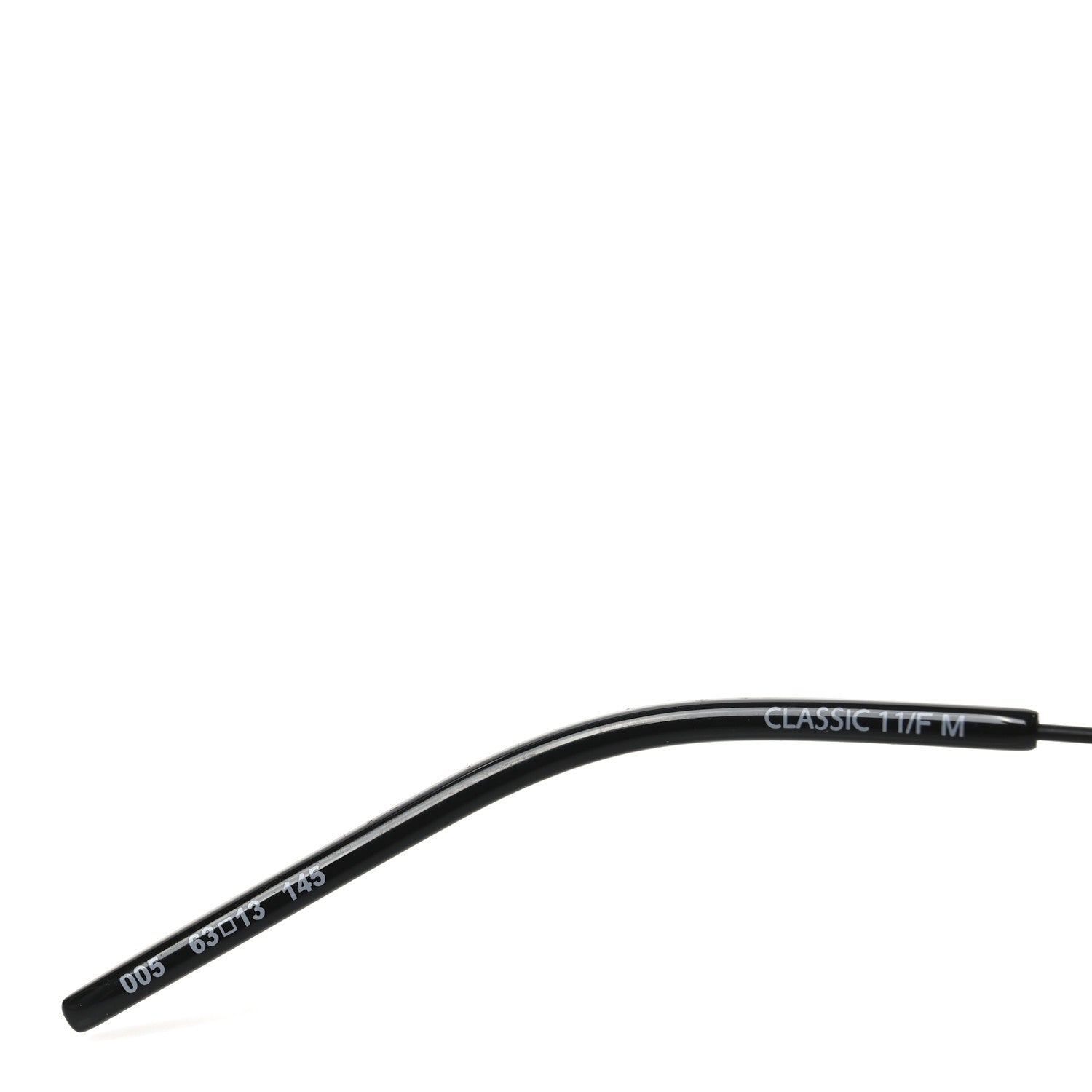 Saint Laurent Metal Aviator Classic 11/F Sunglasses Black 7 of 8