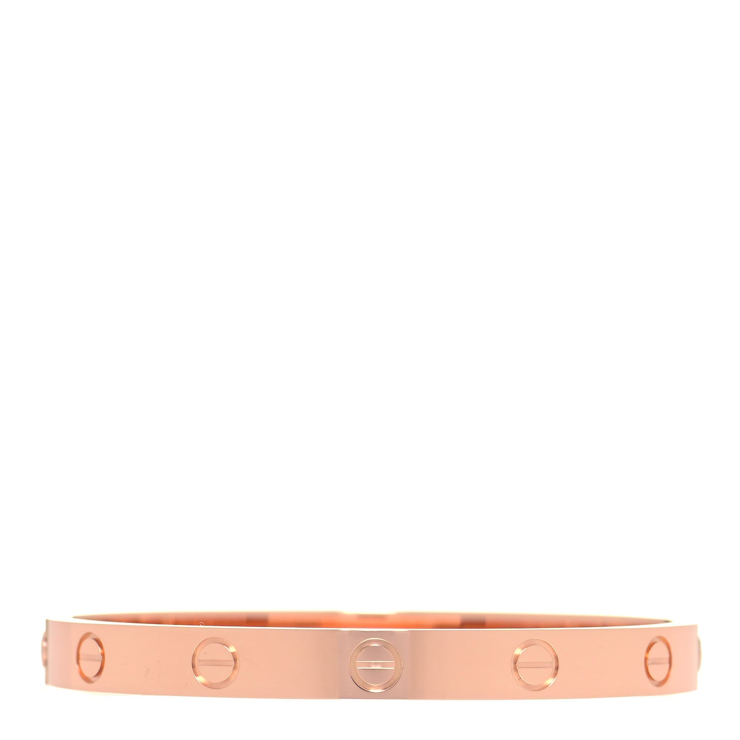 Cartier 18K Pink Gold LOVE Bracelet 16 1 of 6