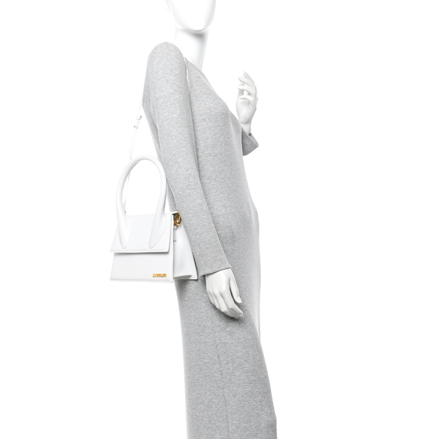 Smooth Calfskin Le Grand Chiquito White