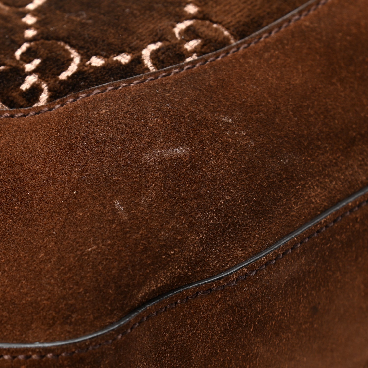 Gucci Velvet GG Monogram Web Medium Dionysus Hobo Brown 12 of 12