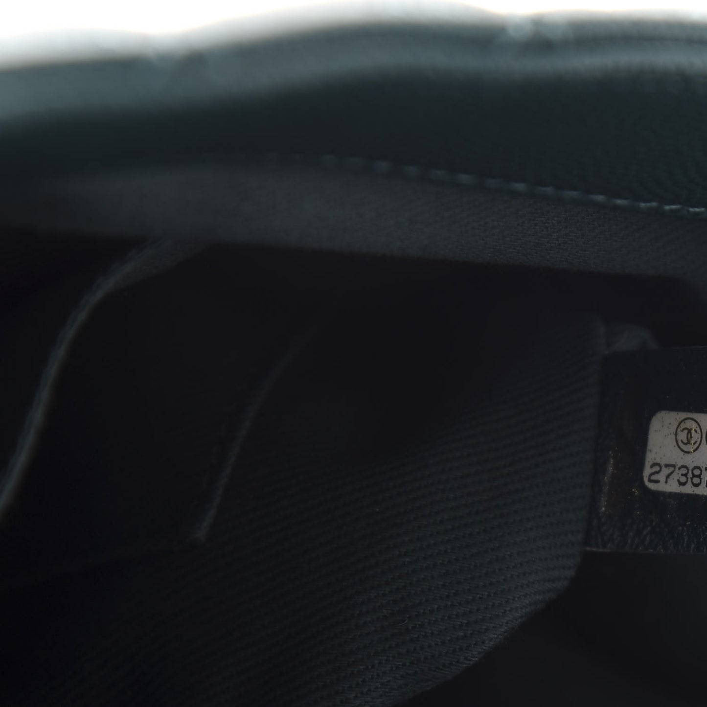 Caviar Quilted Small Coco Handle Flap Dark Turquoise