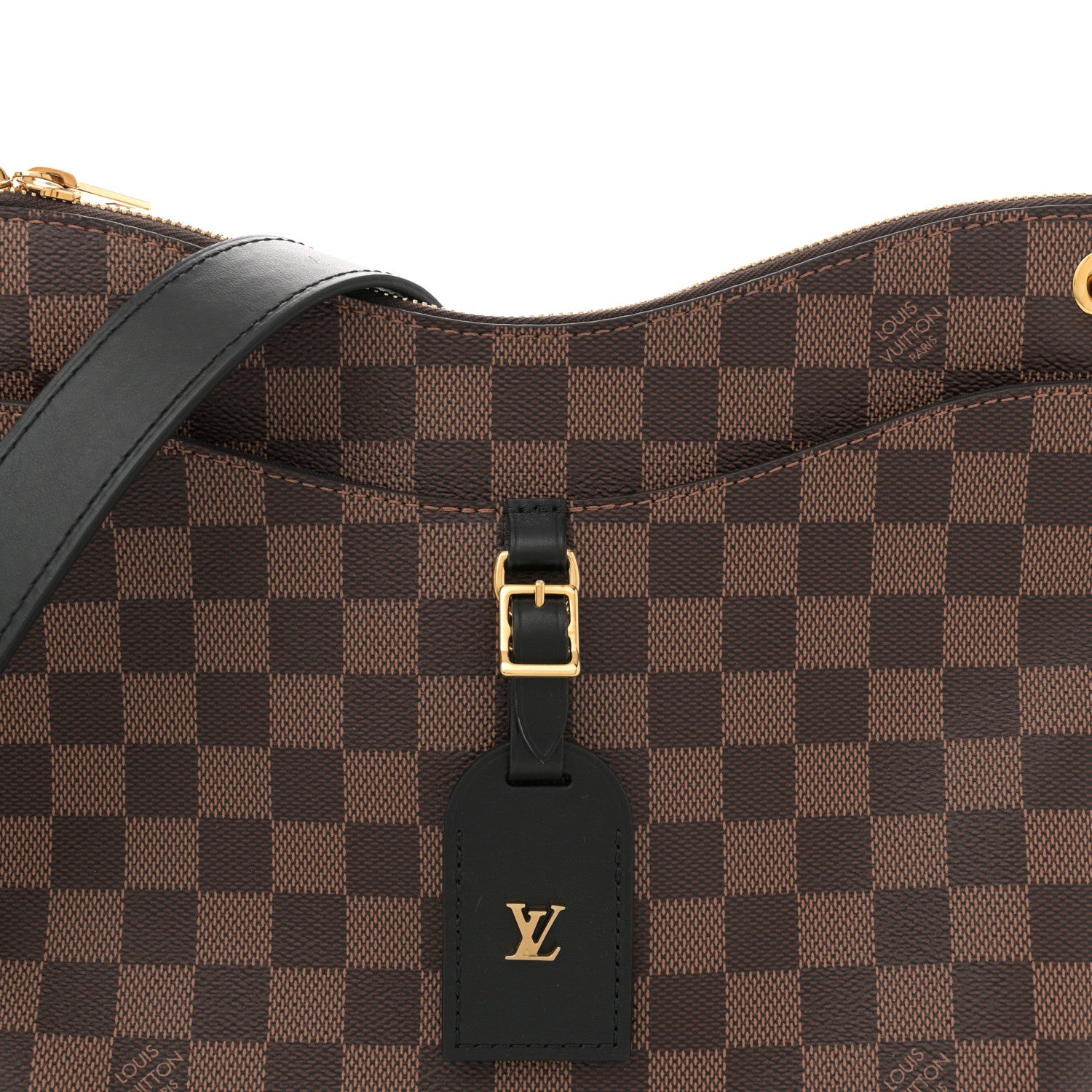 Louis Vuitton Damier Ebene Odeon MM Black 7 of 10