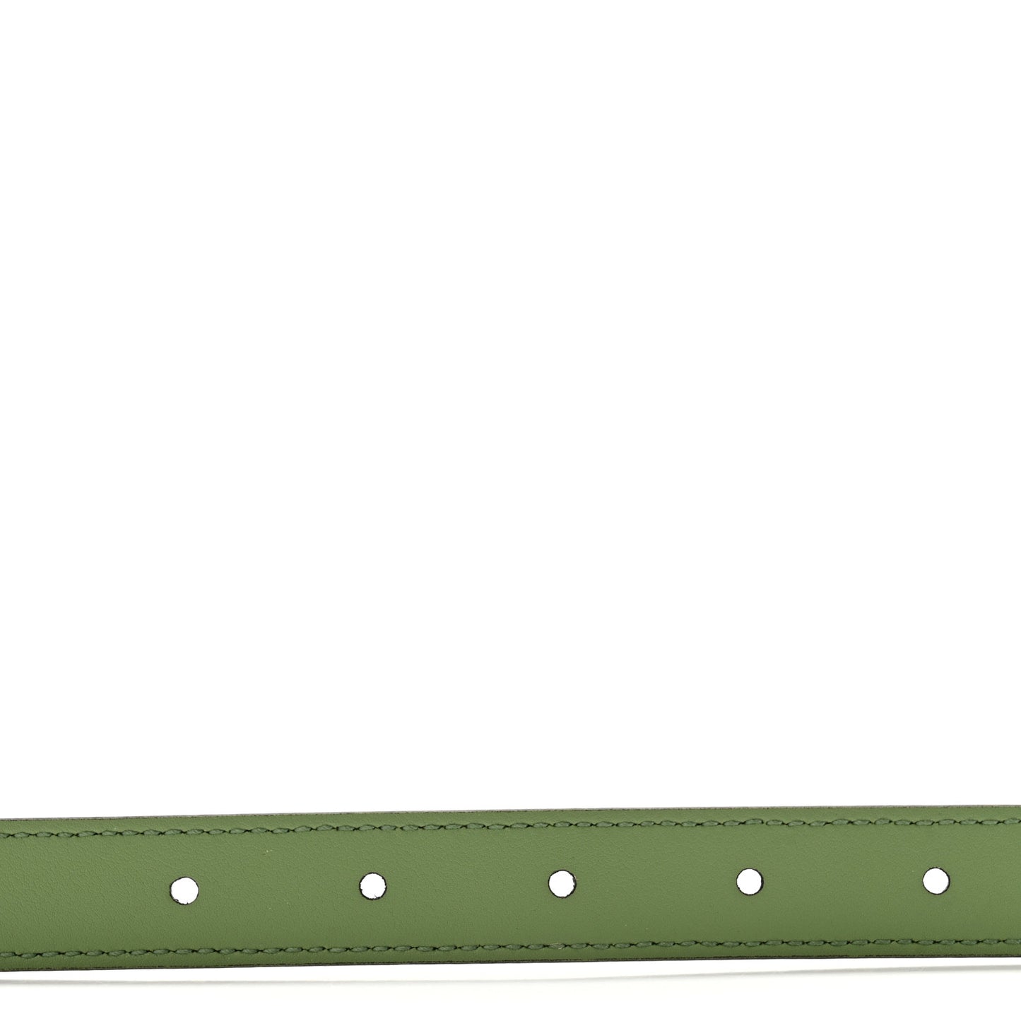 GG Supreme Monogram Plutone Calfskin Enamel Double G 40mm Belt 95 38 Beige Ebony Mystic White Salamander Green