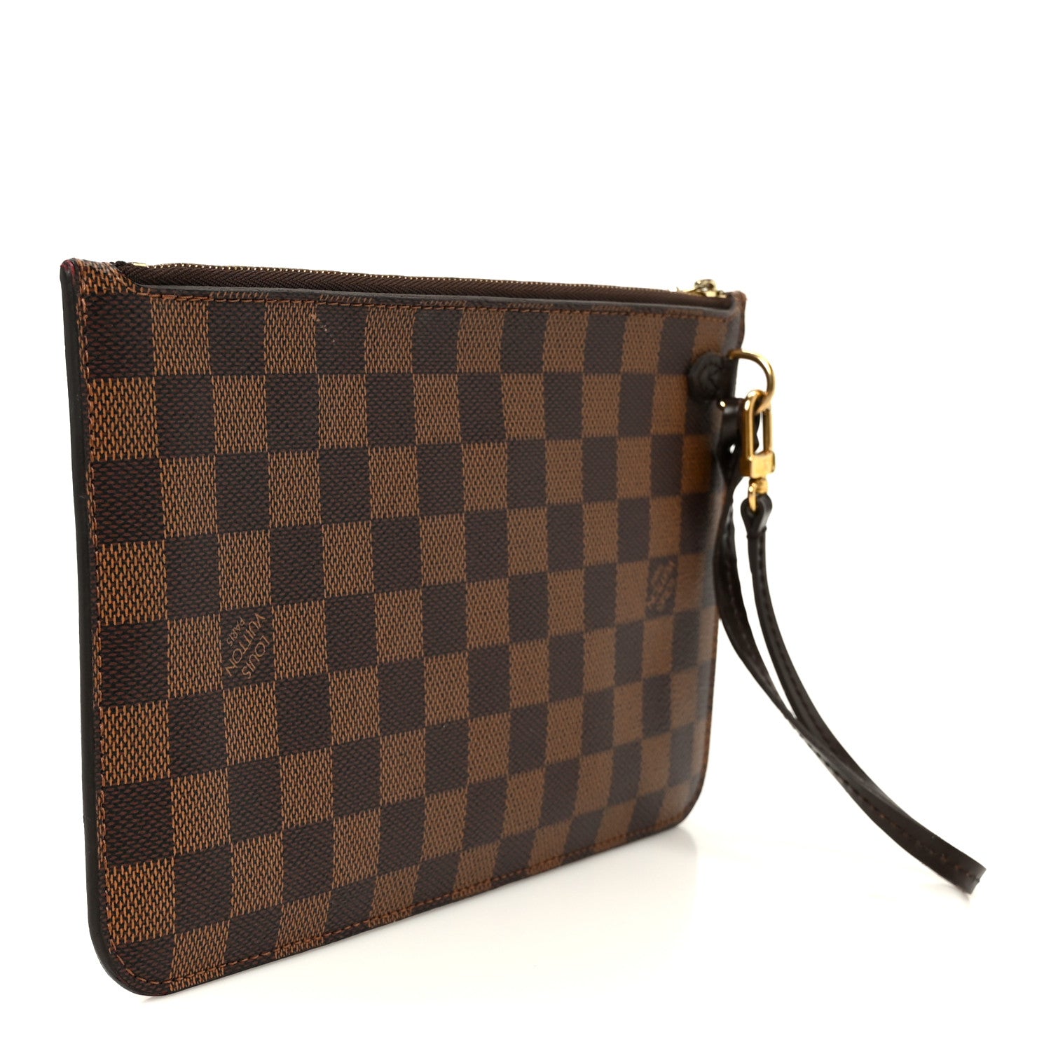 Louis Vuitton Damier Ebene Neverfull MM GM Pochette 3 of 9