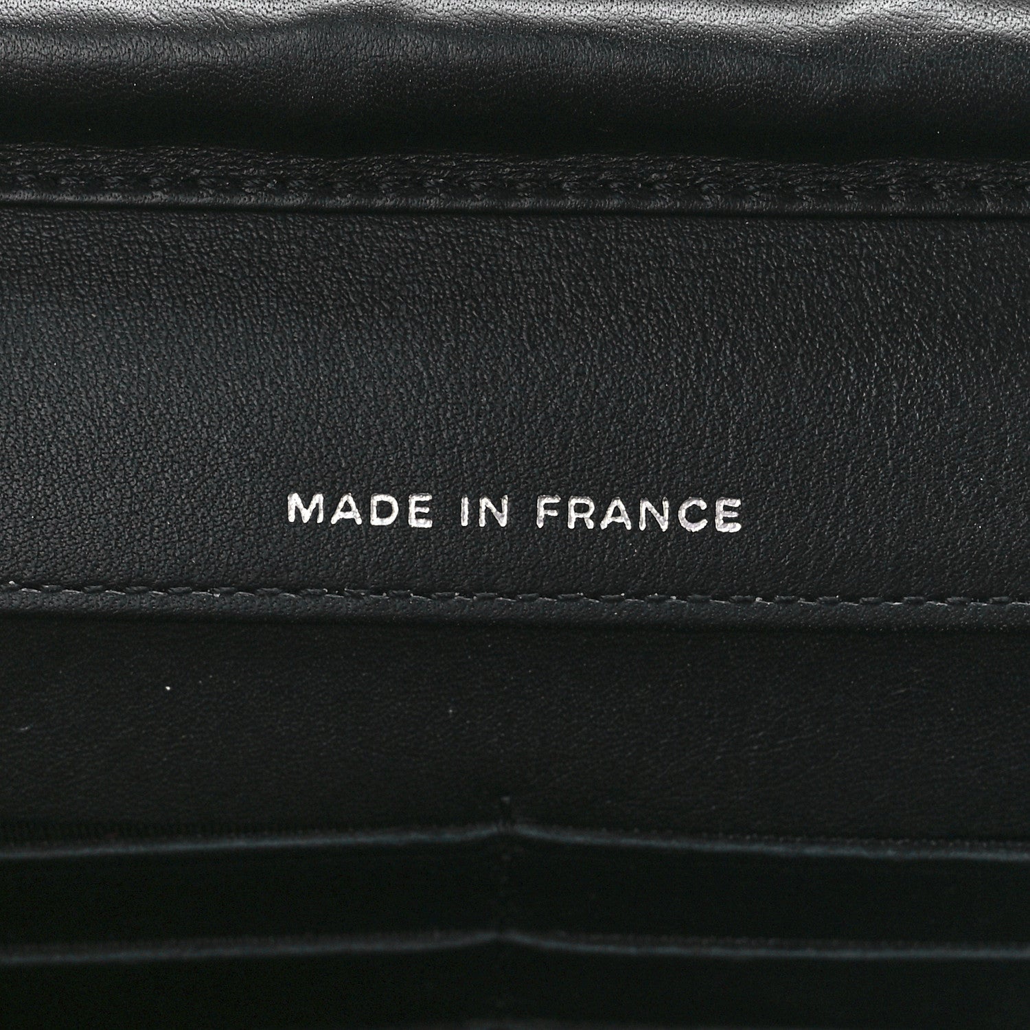 Chanel Patent Strass Wallet On Chain WOC Black 6 of 12