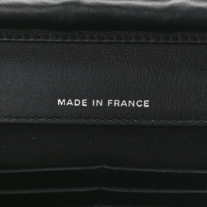 Chanel Patent Strass Wallet On Chain WOC Black 6 of 12