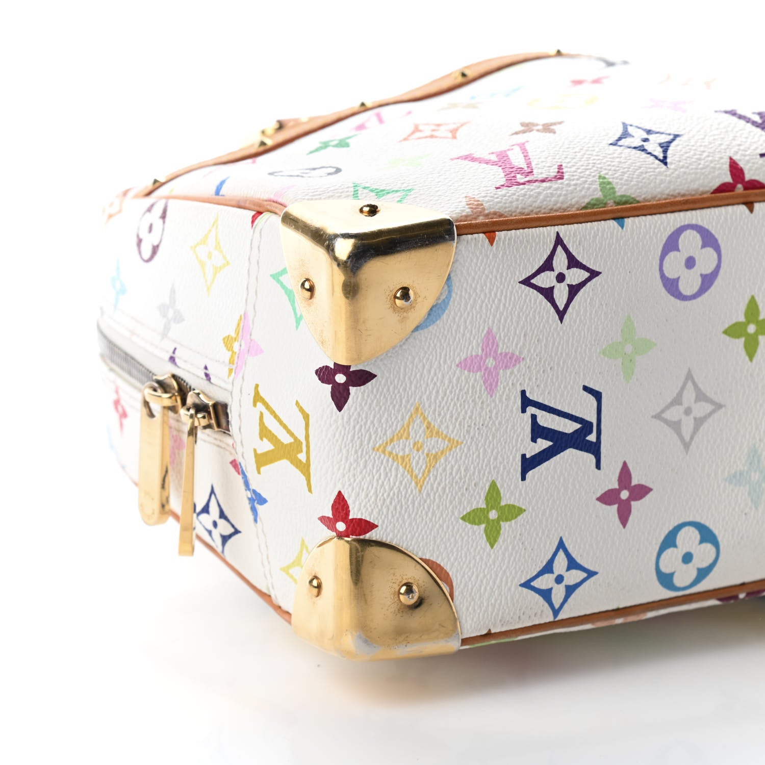 Louis Vuitton Monogram Multicolor Trouville White 6 of 8