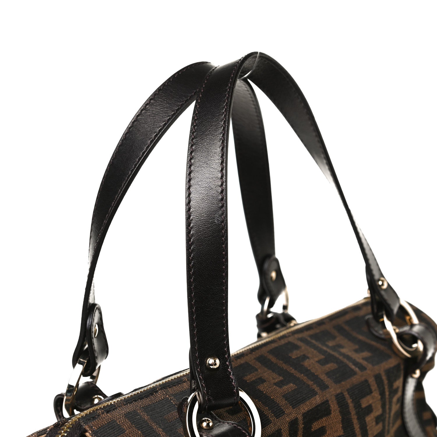 Fendi Zucca Medium Chef Shopper Tote Tobacco 16 of 22