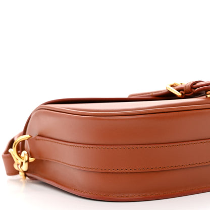 Christian Dior Box Calfskin Medium Bobby Flap Dark Tan 9 of 11