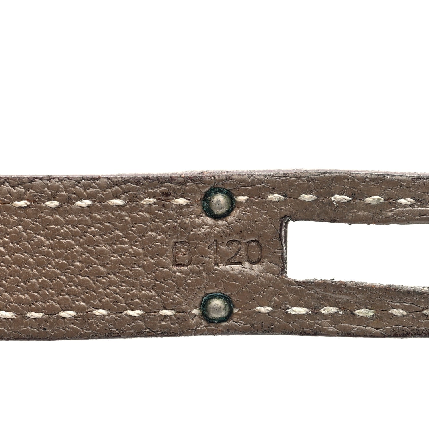 Hermes Chevre Mysore Kelly Longue Wallet Etoupe 7 of 7