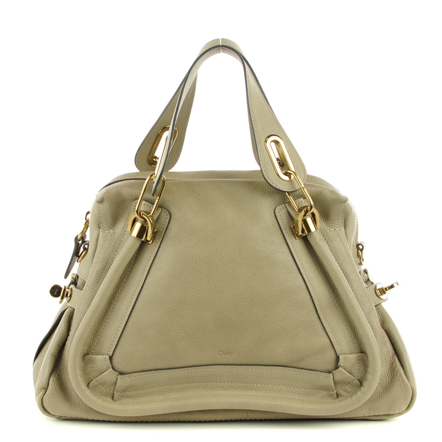 Chloe Calfskin Medium Paraty Baobab Green 1 of 8