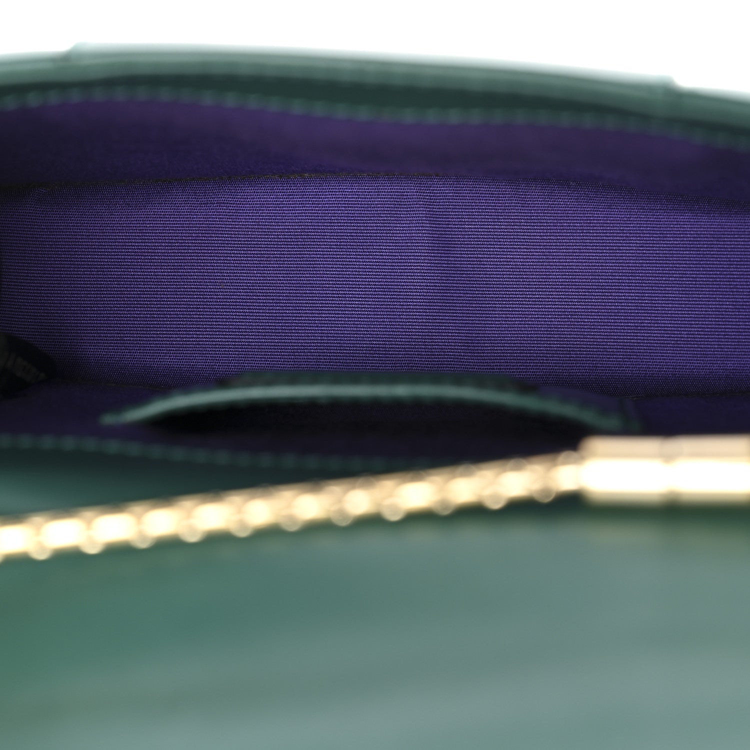 Bulgari Calfskin Small Serpenti Forever Snake Strap Crossbody Bag Emerald Green 5 of 11