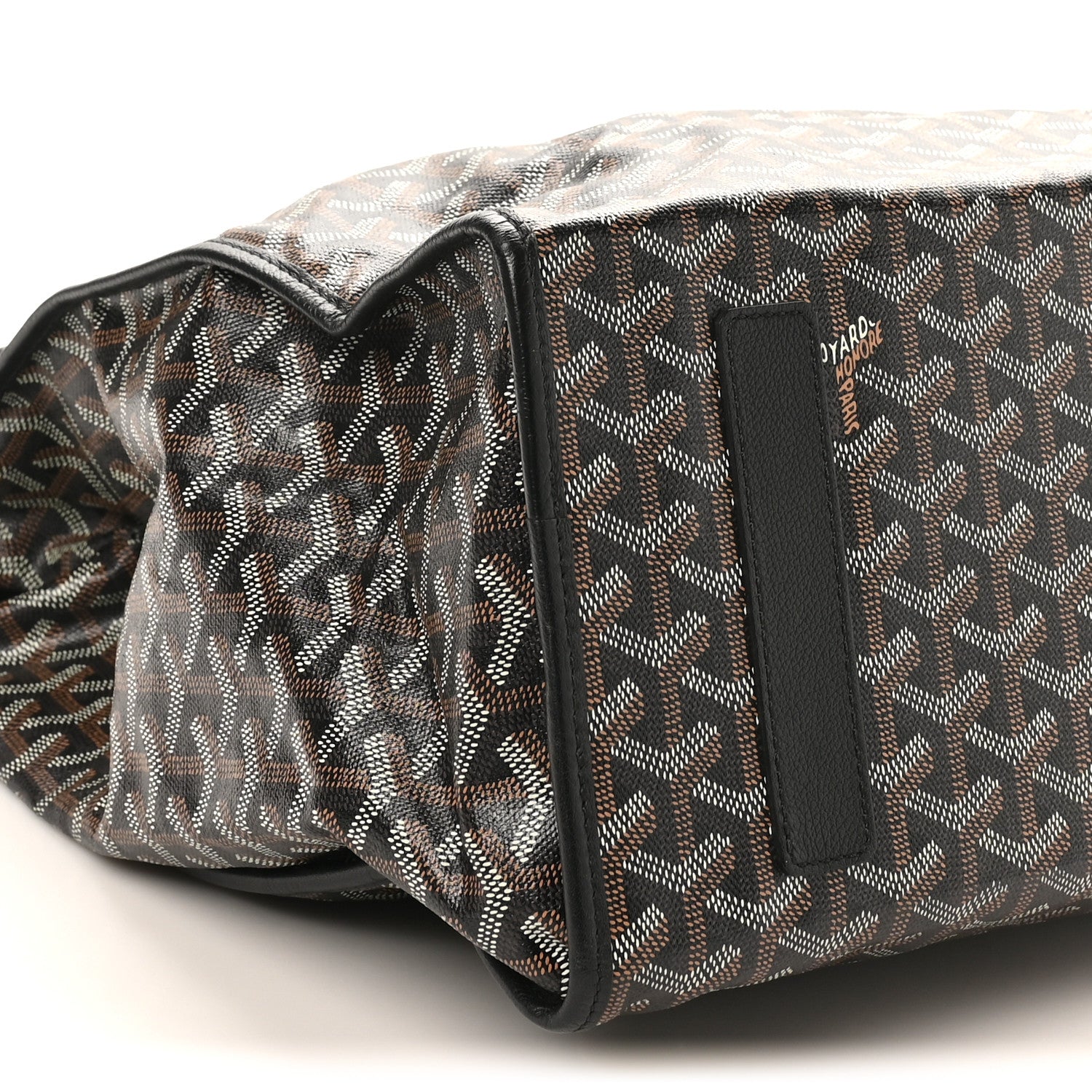 Goyard Goyardine Saint Leger Soft Briefcase Backpack Black 8 of 9