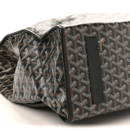 Goyard Goyardine Saint Leger Soft Briefcase Backpack Black 8 of 9