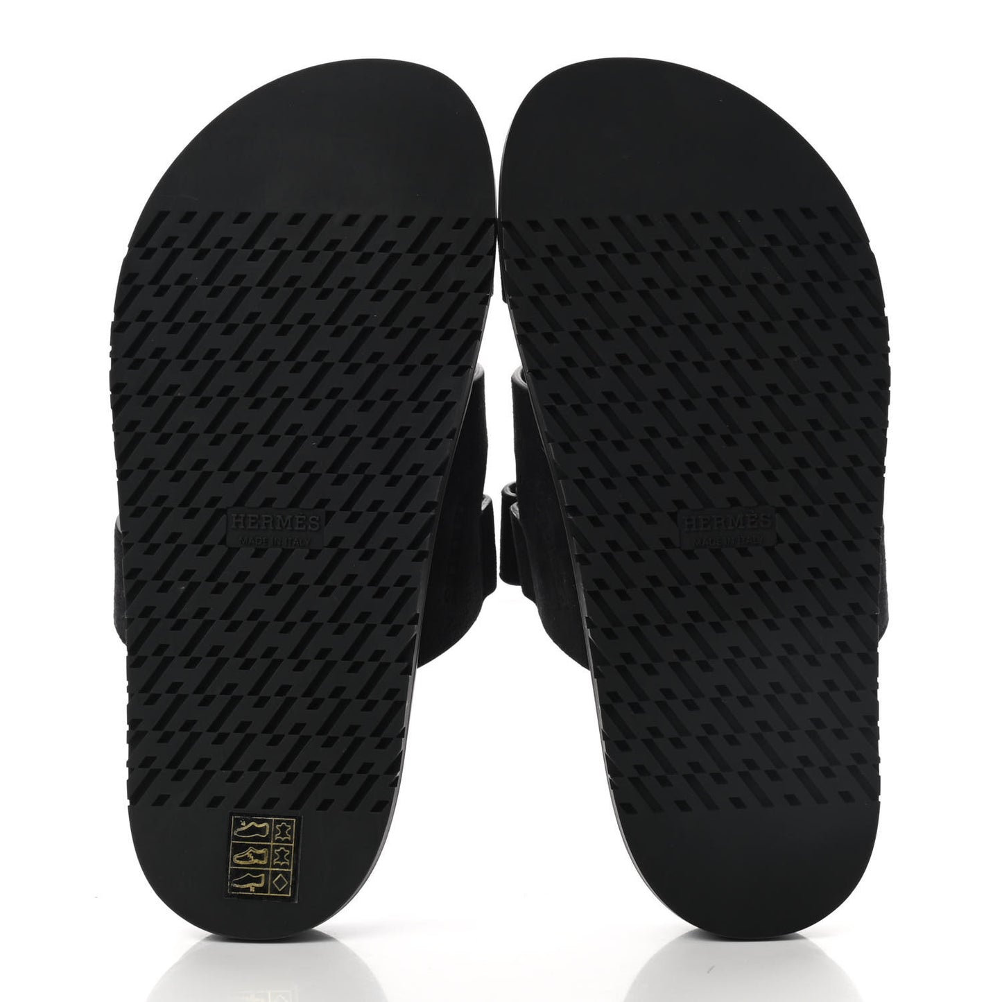 Suede Goatskin Womens Chypre Sandals 37.5 Black