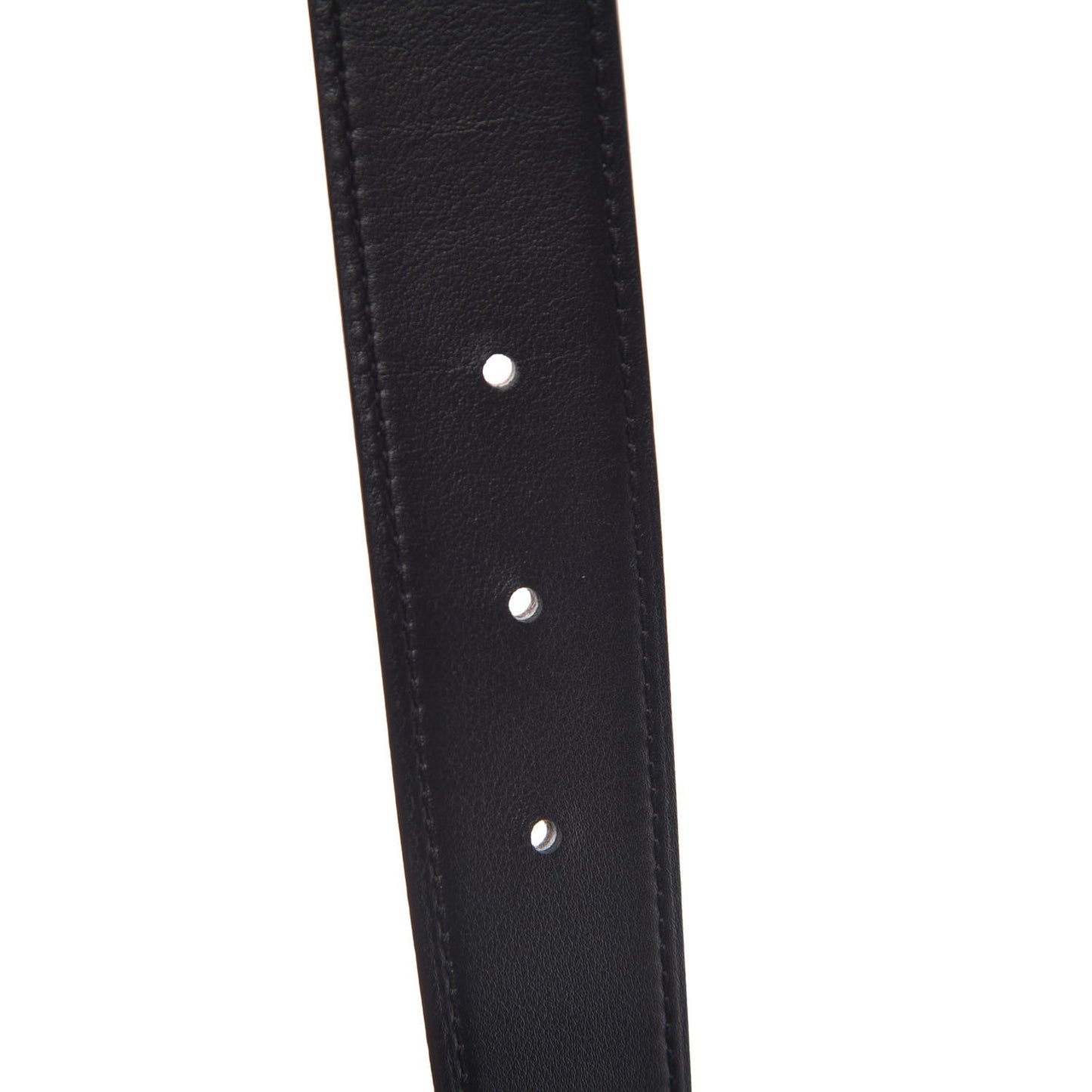Epsom Swift 32mm Striee H Belt 85 Etoupe Black