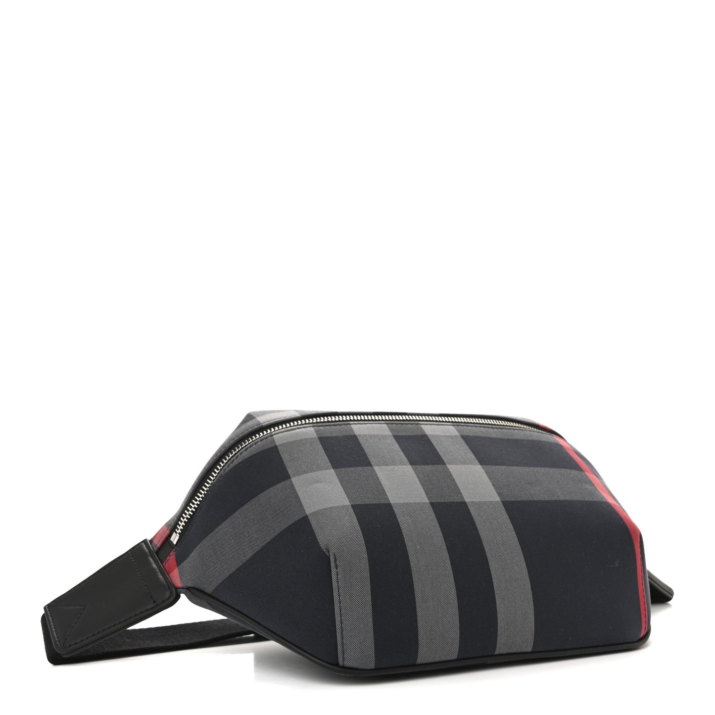 House Check Sonny Bum Bag Navy Grey