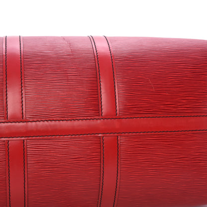Louis Vuitton Epi Keepall 45 Castillan Red 16 of 18