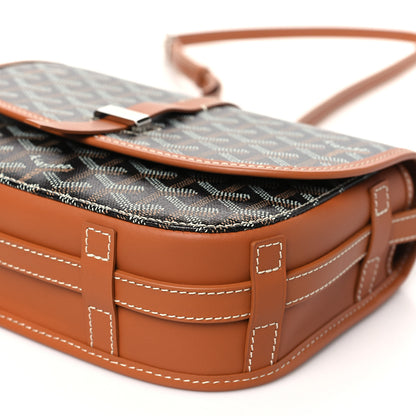 Goyard Goyardine Belvedere II PM Messenger Bag Black Gold 9 of 10