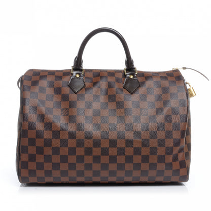 Louis Vuitton Damier Ebene Speedy 35 1 of 7