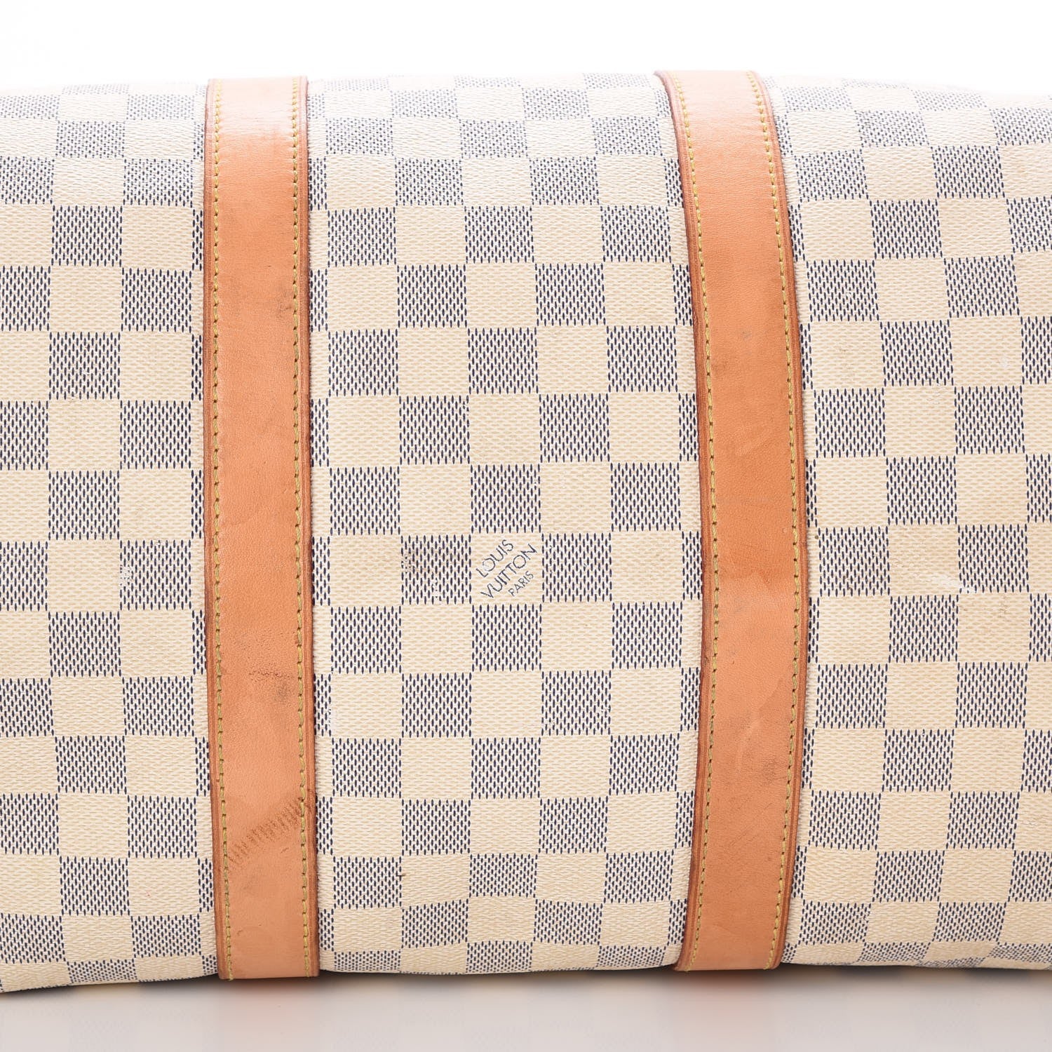 Louis Vuitton Damier Azur Keepall Bandouliere 45 16 of 17
