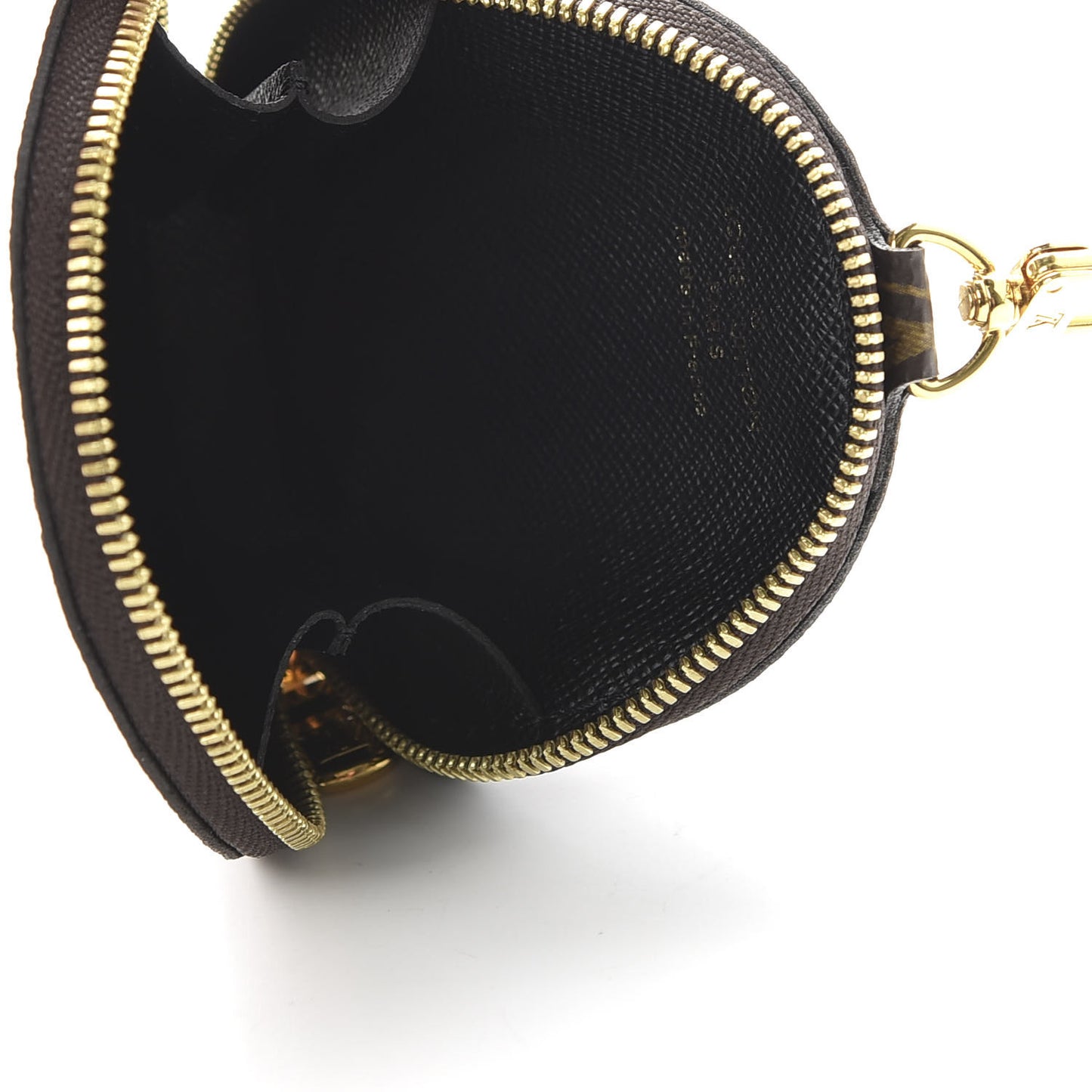 Nylon Monogram Strap with Coin Purse Kaki