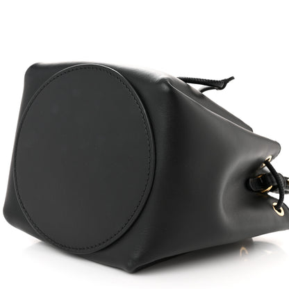 Burberry Calfskin Monogram Motif TB Bucket Black 9 of 9