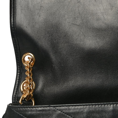 Saint Laurent Lambskin Matelasse Monogram Medium Niki Chain Satchel Black 24 of 33