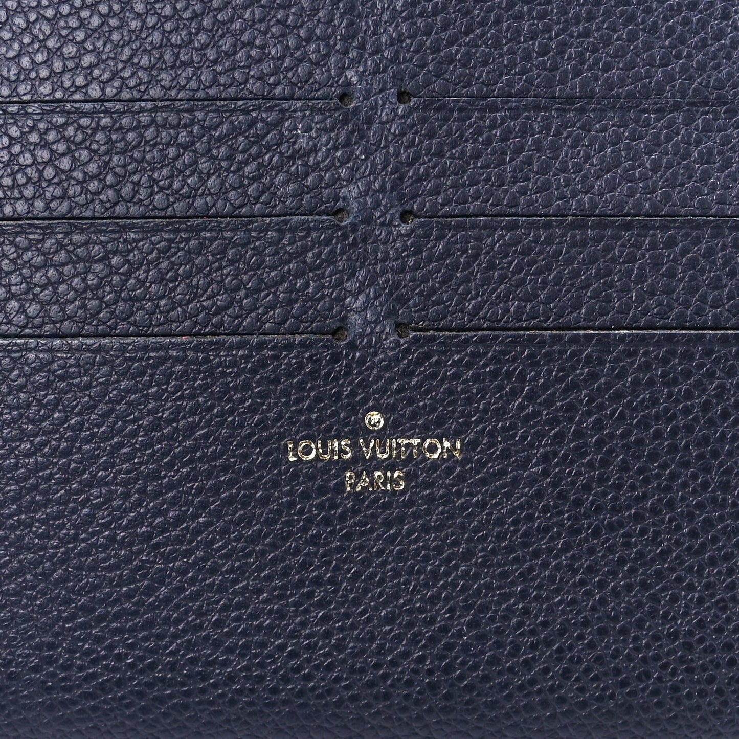 Empreinte Pochette Felicie Chain Wallet Marine Rouge