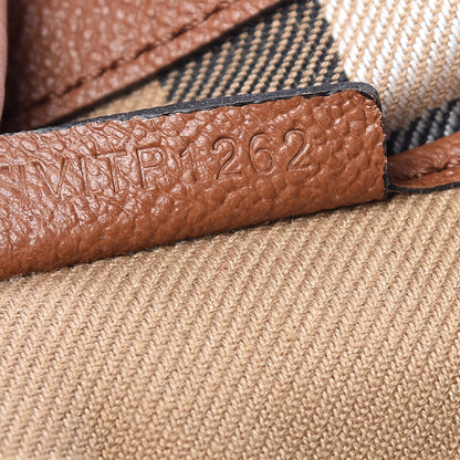 Burberry Soft Grain Calfskin Medium Dashwood Buckle Tote Bright Toffee 8 of 10