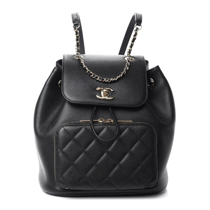 Chanel Caviar Quilted Business Affinity Backpack Black 1 of 13