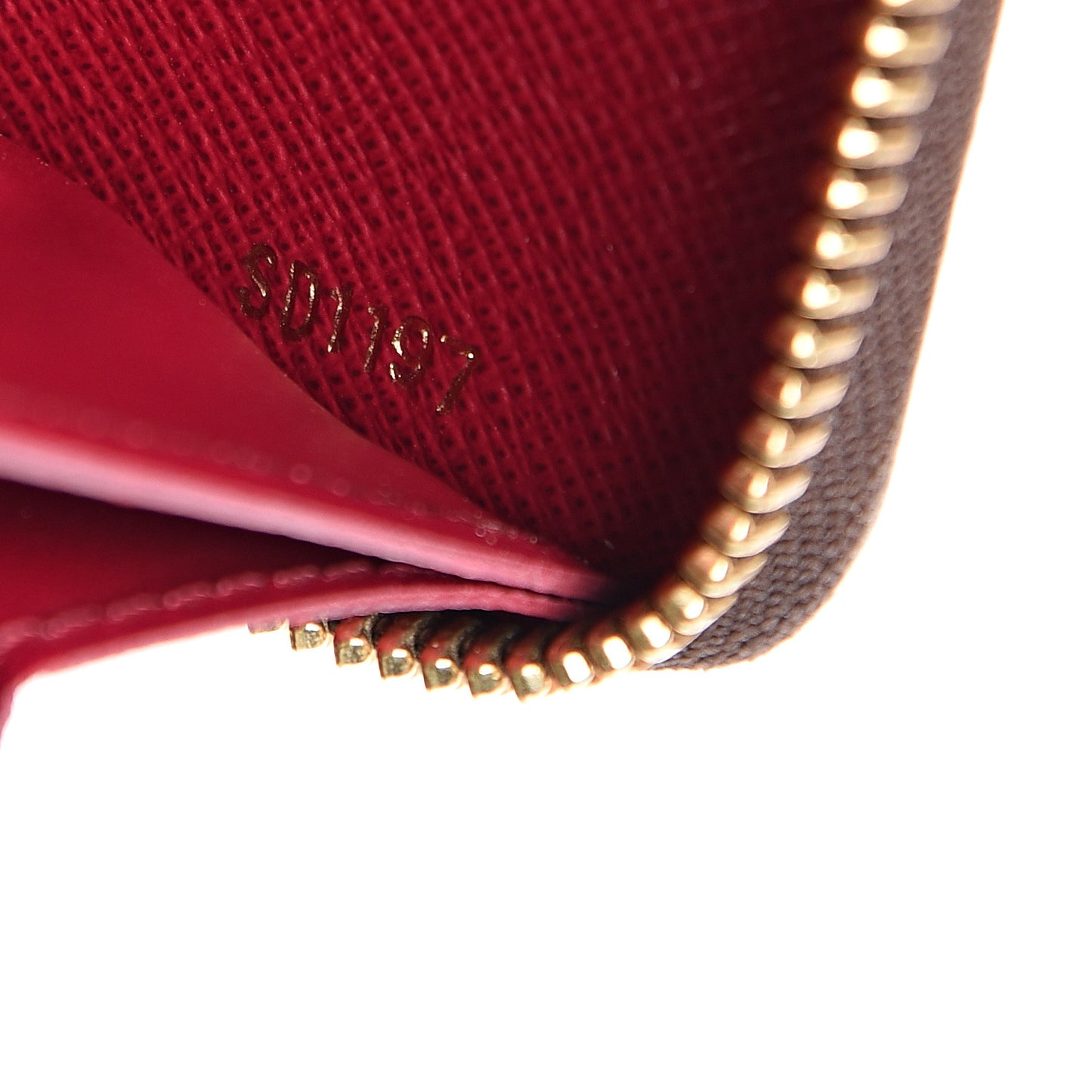 Monogram Clemence Wallet Fuchsia