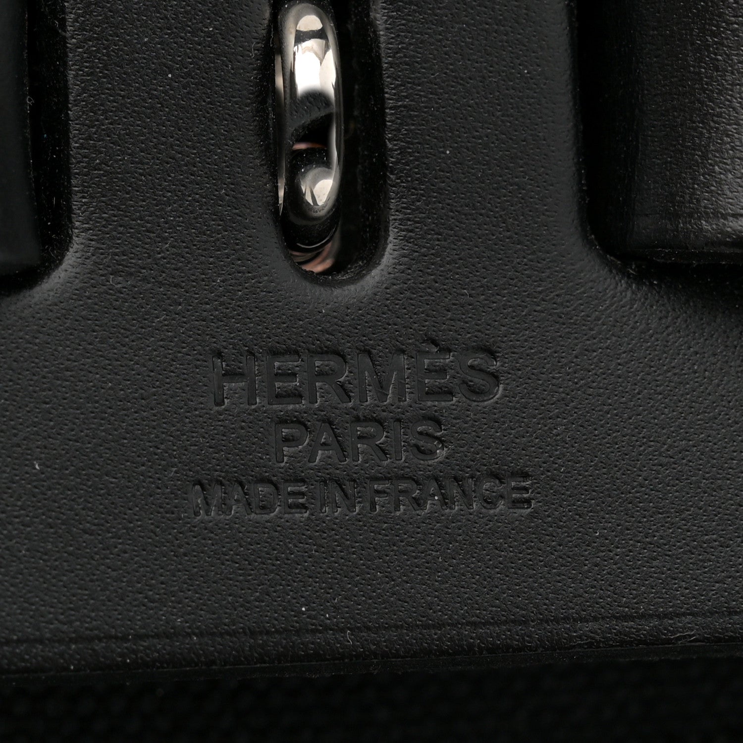 Hermes Military Toile Vache Hunter Herbag a Dos Zip Retourne Backpack Black 6 of 13