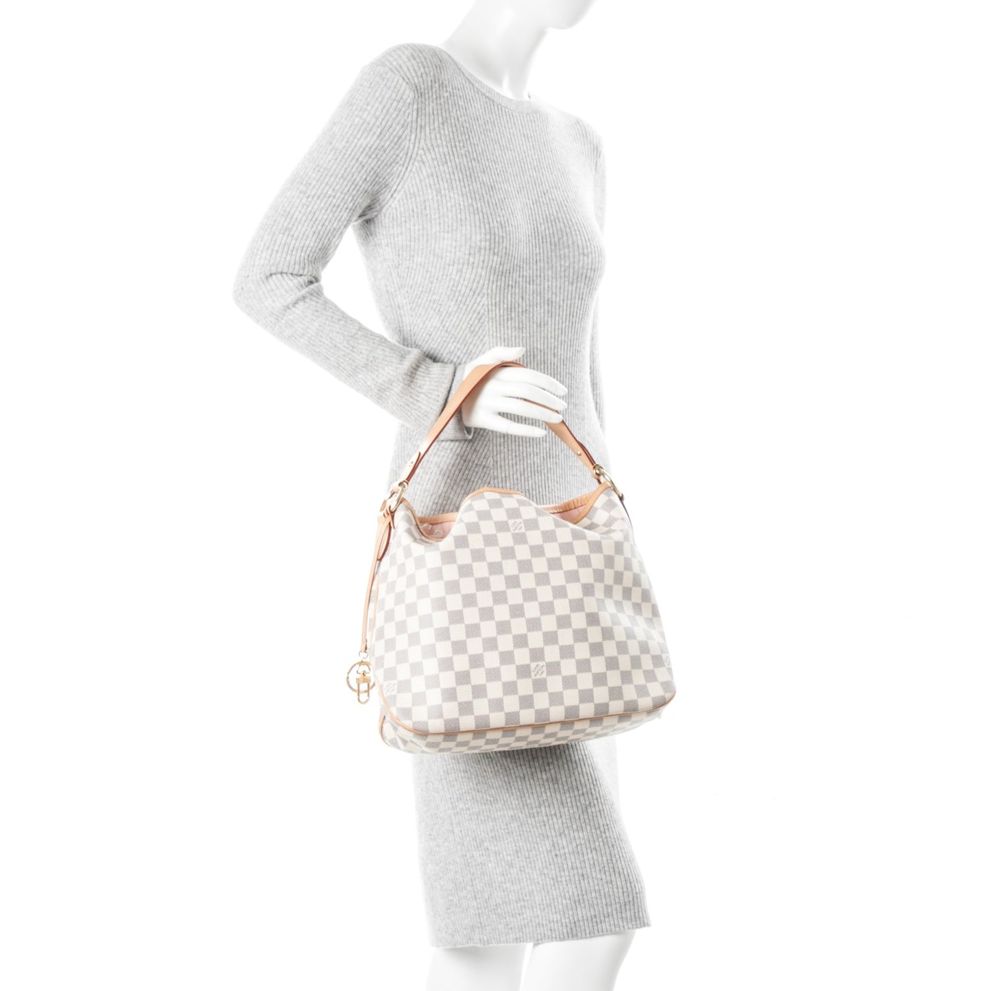 Damier Azur Delightful PM Rose Ballerine